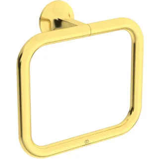 Picture of IDEAL STANDARD La Dolce Vita wall mounted square towel ring, brushed gold #T5501A2 - Brushed Gold