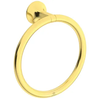 Picture of IDEAL STANDARD La Dolce Vita wall mounted round towel ring, brushed gold #T5502A2 - Brushed Gold
