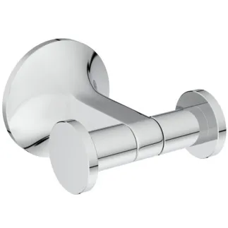 Picture of IDEAL STANDARD La Dolce Vita wall mounted double robe hook, chrome #T5504AA - Chrome