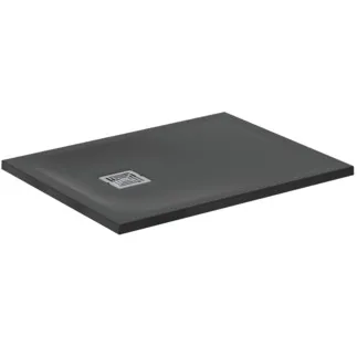 Picture of IDEAL STANDARD Ultra Flat S+ 900mm x 700mm shower tray, jet black #T5604FV - Jet black
