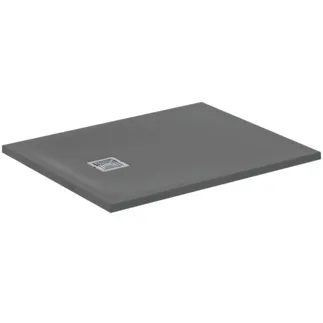 Picture of IDEAL STANDARD Ultra Flat S+ 1000mm x 800mm shower tray, concrete grey #T5596FS - Concrete Grey