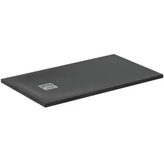 Picture of IDEAL STANDARD Ultra Flat S+ 1200mm x 700mm shower tray, jet black #T5603FV - Jet black