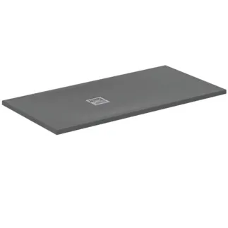 Picture of IDEAL STANDARD Ultra Flat S+ 1400mm x 700mm shower tray. Concrete grey #T5613FS - Concrete Grey