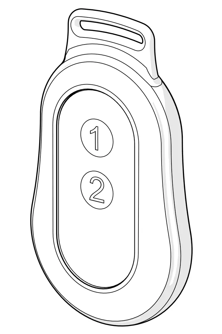 Picture of HANSA Oras Group Remote control, Bluetooth #290013