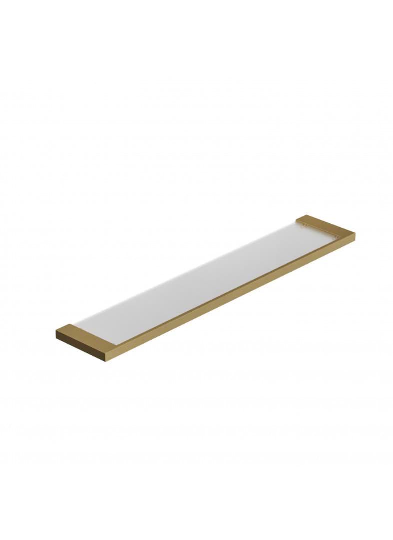 Obrázek KLUDI KLUDI-VELA C skleněná polička #31973N0 - Brushed Gold