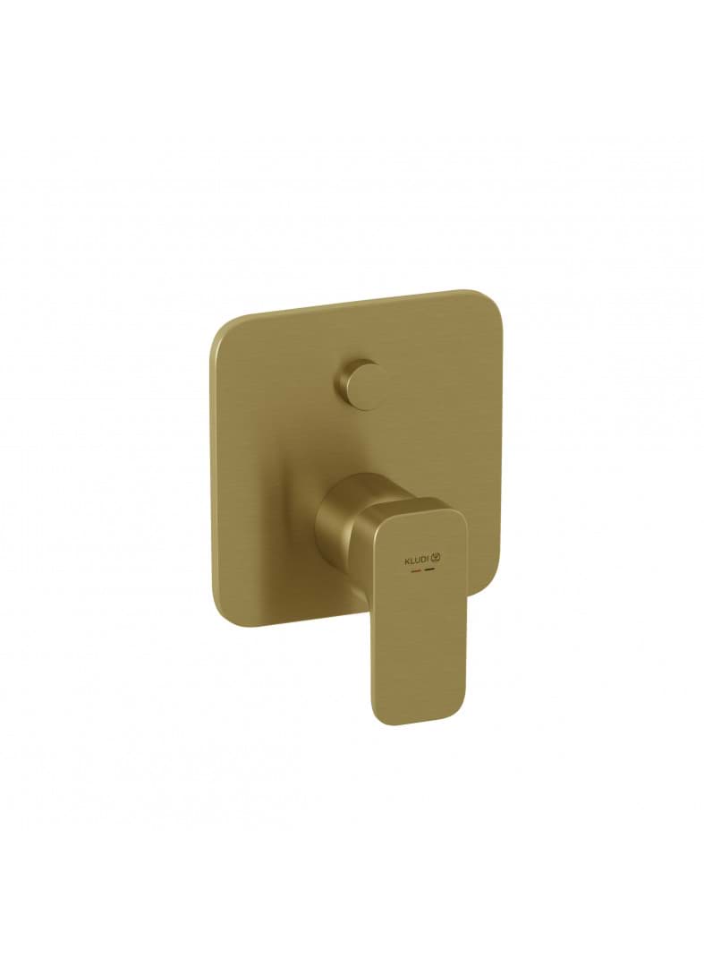 Picture of KLUDI KLUDI-RENON concealed single lever bath and shower mixer #42759N075 - brushed gold
