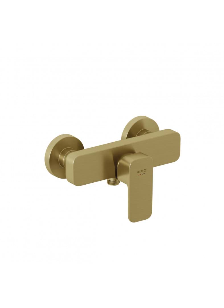 Picture of KLUDI KLUDI-RENON single lever shower mixer DN 15 #42831N075 - brushed gold