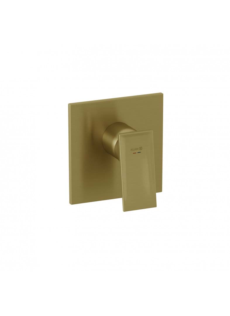Obrázek KLUDI KLUDI-DECUS podomítková sprchová jednopáková baterie #54755N075 - Brushed Gold