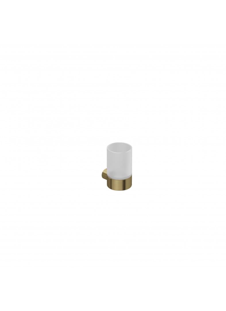 Picture of KLUDI KLUDI-VELA R glass holder #58975N0 - brushed gold