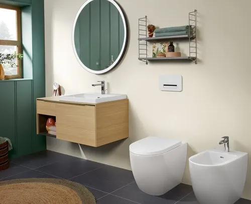 Picture of VILLEROY BOCH Subway 3.0 Washbasin, 600 x 470 x 165 mm, White Alpin, with overflow #4A706001