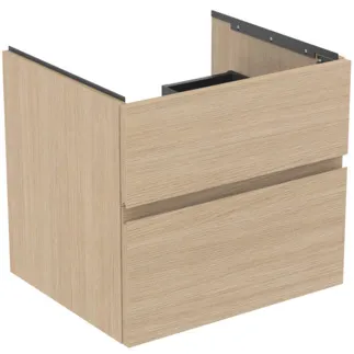 Obrázek IDEAL STANDARD Toaletní skříňka Finesse 600x505 mm, se 2 výsuvnými přihrádkami s měkkým zavíráním #E3395US