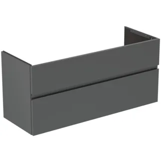Obrázek IDEAL STANDARD Toaletní skříňka Finesse 1200x440 mm, se 2 výsuvy s měkkým zavíráním #E3385Y2 - antracit matný