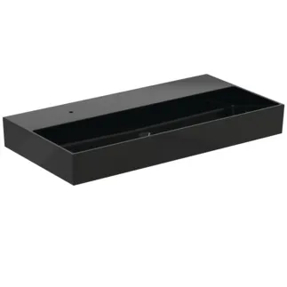Picture of IDEAL STANDARD Solos washbasin 1015x515mm, polished, with 1 tap hole, without overflow #T5369V2 - glossy black