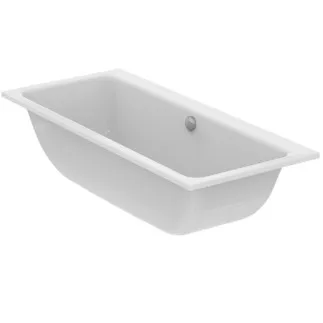 Picture of IDEAL STANDARD La Dolce Vita 180cm x 80cm double-ended bath with no taphole #T540601 - White