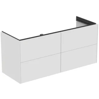 Obrázek IDEAL STANDARD Toaletní skříňka Conca 1200x440 mm, se 4 výsuvnými zásuvkami s tichým zavíráním #T5579Y1 - matná bílá
