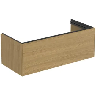 Obrázek IDEAL STANDARD Toaletní skříňka Conca 1000x440 mm, s 1 výsuvnou zásuvkou s tichým zavíráním #T5576Y6 - světlý dub