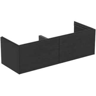 Obrázek IDEAL STANDARD Toaletní skříňka Conca 1200x440 mm, se 2 výsuvnými zásuvkami s tichým zavíráním #T5578Y4 - fládrovaný dub