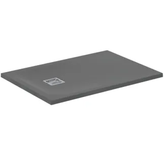 Picture of IDEAL STANDARD Ultra Flat S+ 1000mm x 700mm shower tray, concrete grey #T5606FS - Concrete Grey
