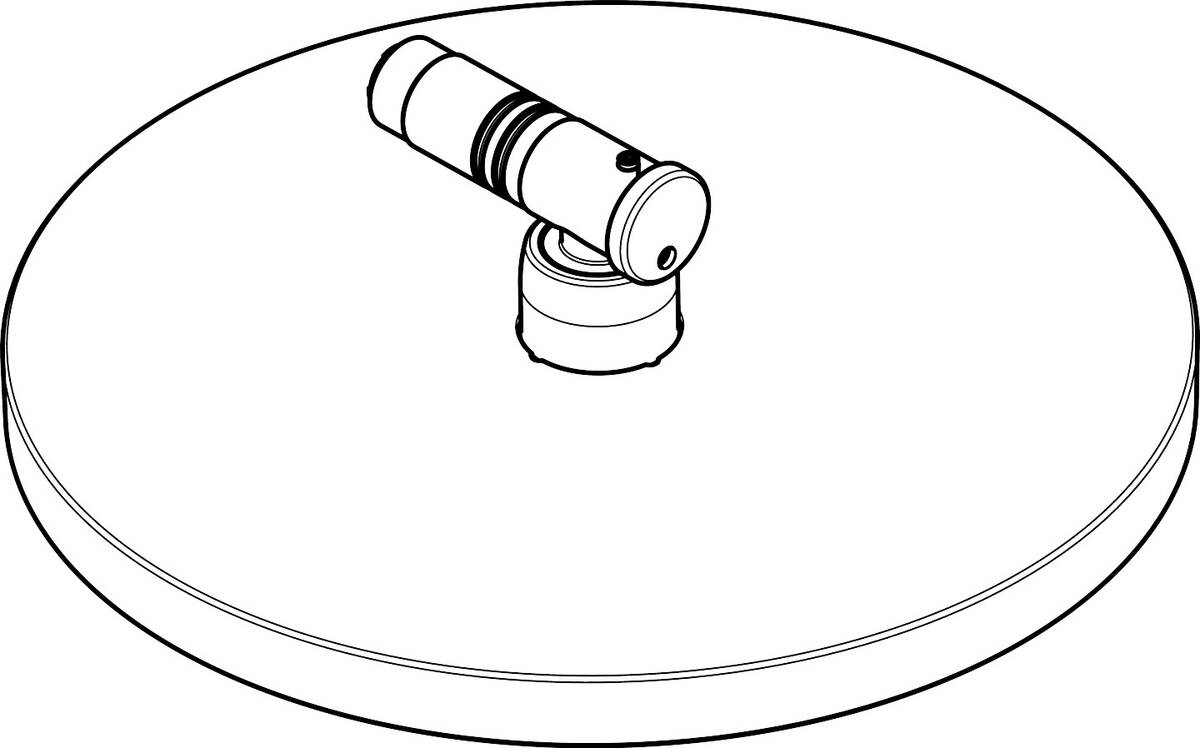 Bild von HANSGROHE Kopfbrause Ø 240 mm #98376000 - Chrom