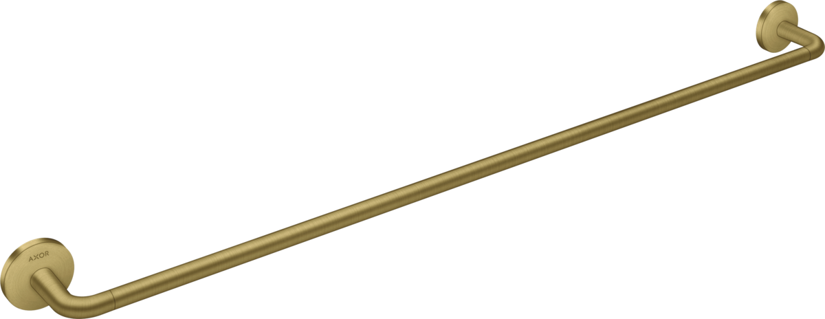 Picture of HANSGROHE AXOR Universal Circular Bath towel rail 800 mm #42880950 - Brushed Brass