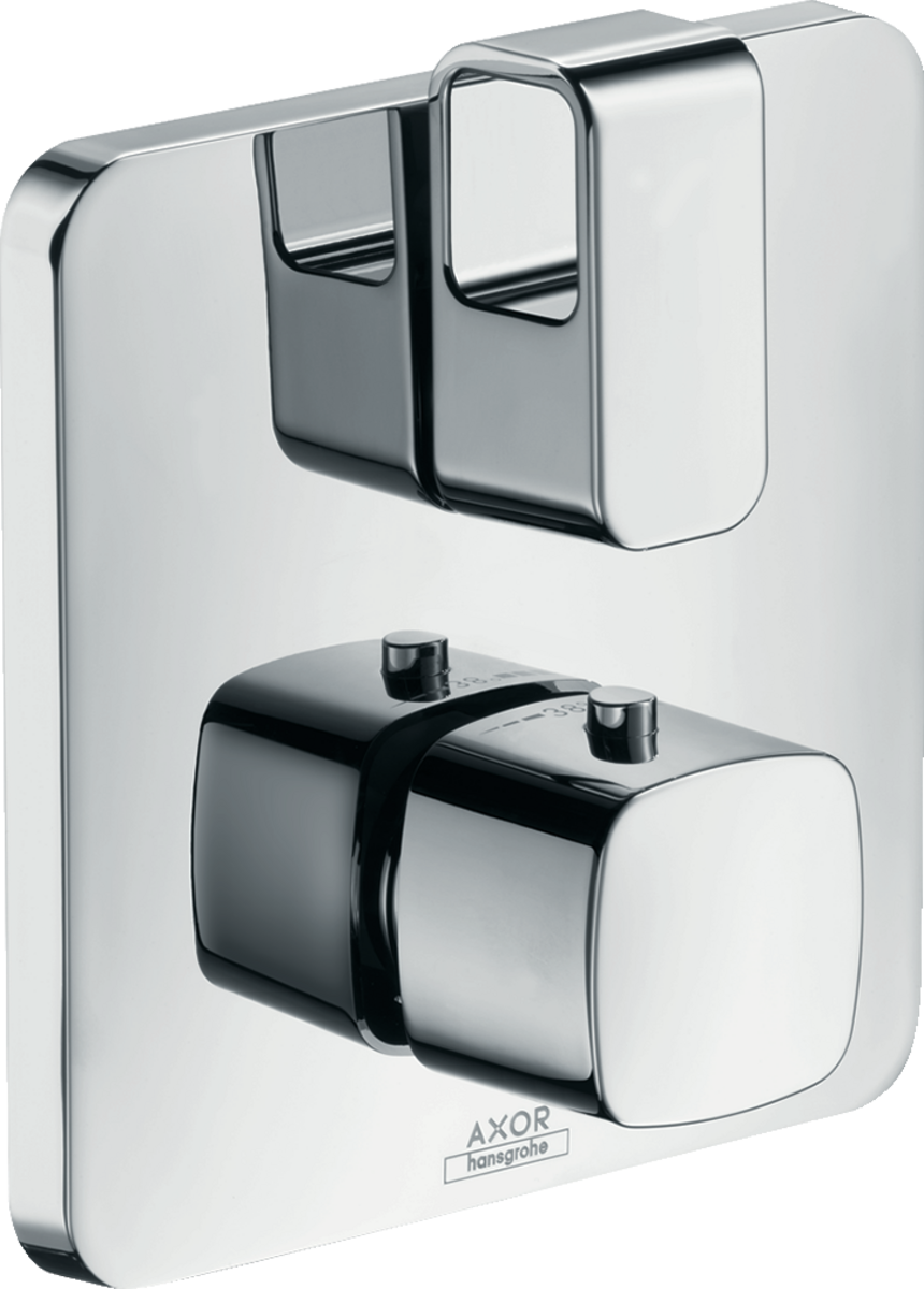 Obrázek HANSGROHE AXOR Urquiola Termostat s podomítkovou instalací a s uzavíracím ventilem #11732000 - chrom
