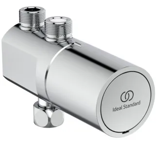 Bild von IDEAL STANDARD Ceraplus Safe Eckventilthermostat Aufputz #A8374AA - Chrom