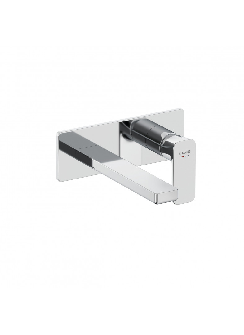 Picture of KLUDI KLUDI-RENON concealed two hole wall mounted basin mixer #422440575 - chrome