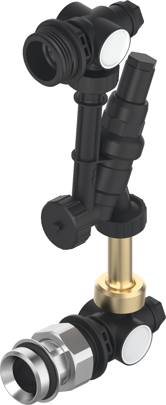 Obrázek TECE TECEfloor overflow valve for stainless steel manifold #77390012