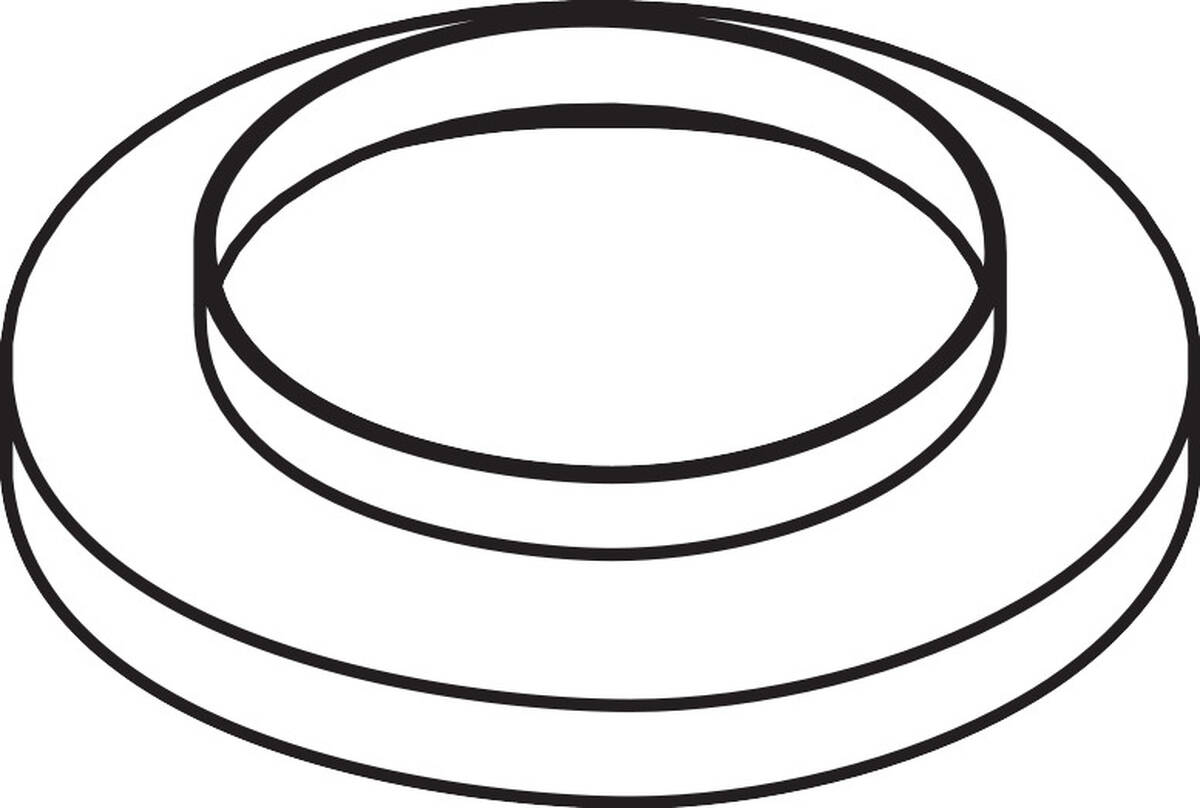 Picture of HANSGROHE HG Escutcheon for bath rim thermostat #21828000 - Chrome