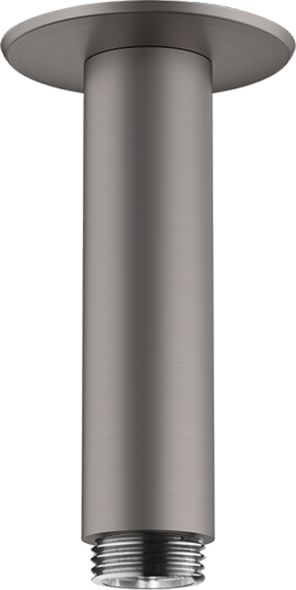 Bild von HANSGROHE Deckenanschluss 10 cm #27479340 - Brushed Black Chrome