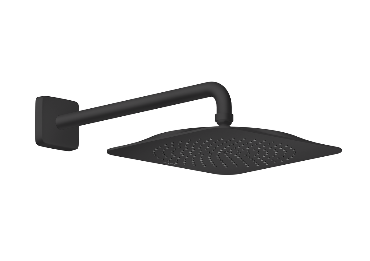 Obrázek HANSGROHE AXOR Citterio C Horní sprcha 270/270 1jet se sprchovým ramenem #28790670 - matná černá