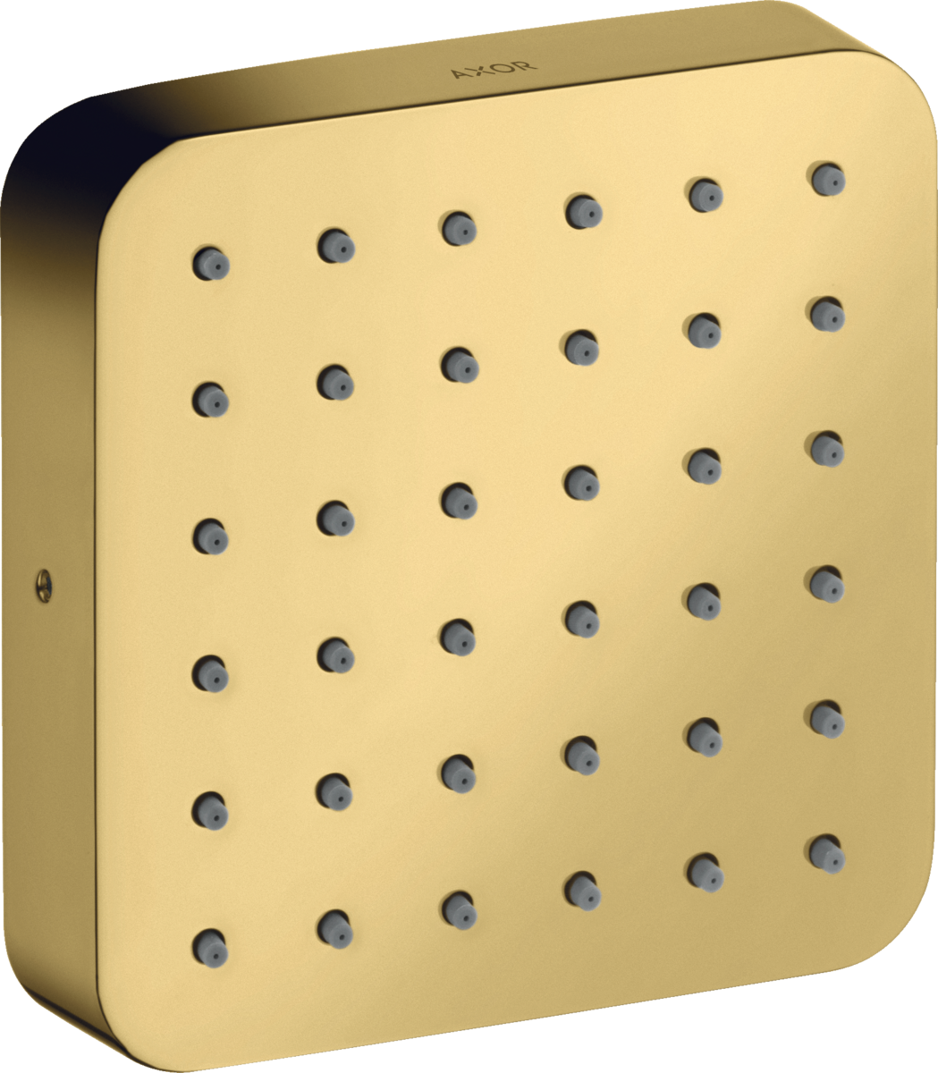 Picture of HANSGROHE AXOR Citterio E Shower module 120/120 for concealed installation softsquare #36822990 - Polished Gold Optic