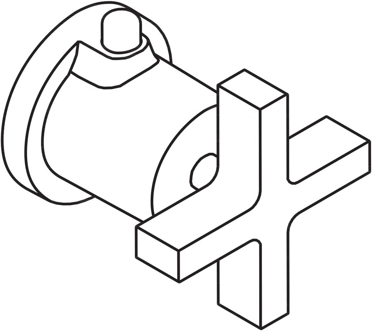 Bild von HANSGROHE Thermostatgriff #39391000 - Chrom