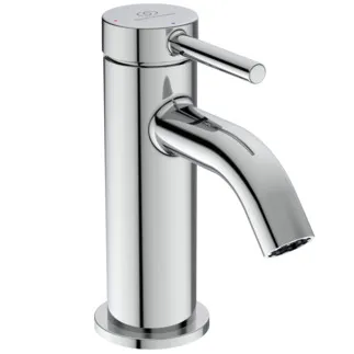 Picture of IDEAL STANDARD Ceraline Nuovo basin mixer H65, projection 90mm #BD958AA - chrome