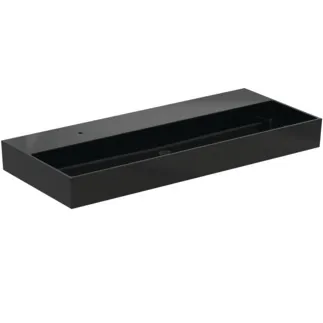 Picture of IDEAL STANDARD Solos washbasin 1215x515mm, polished, with 1 tap hole, without overflow #T5367V2 - glossy black