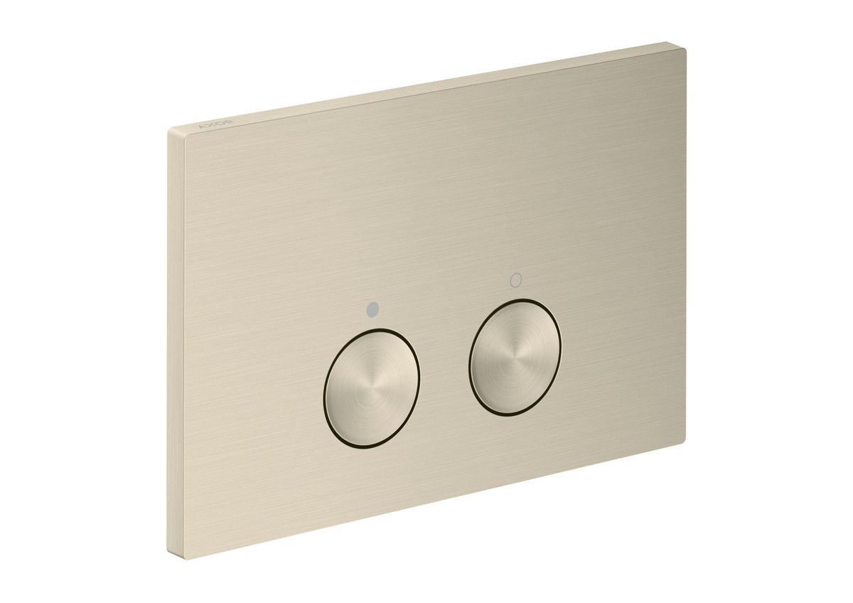 Bild von HANSGROHE AXOR FlushPlate Drückerplatten #42530820 - Brushed Nickel