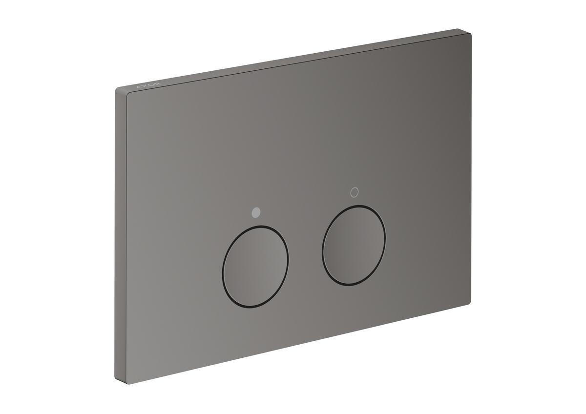 Bild von HANSGROHE AXOR FlushPlate Drückerplatten #42530330 - Polished Black Chrome