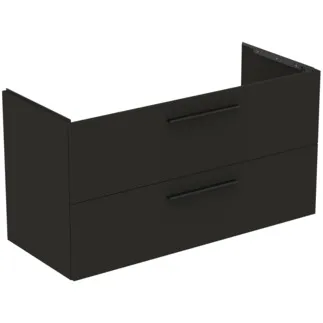 Obrázek IDEAL STANDARD i.life B toaletní skříňka 1200x505 mm, se 2 výsuvy s měkkým zavíráním #T5587NV - karbonově šedá
