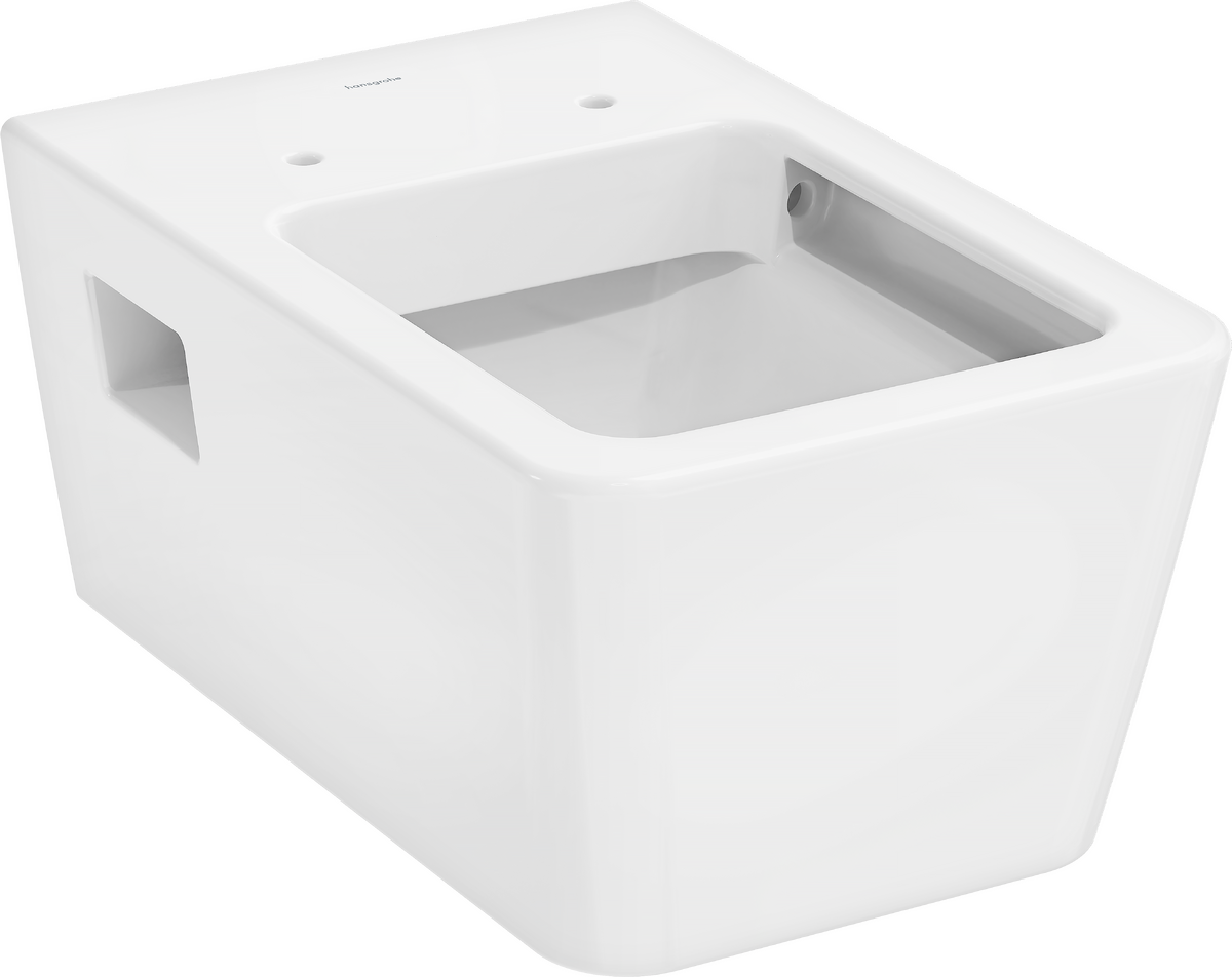 Picture of HANSGROHE EluPura Original Q Wall hung WC 540 AquaChannel Flush #60145450 - White