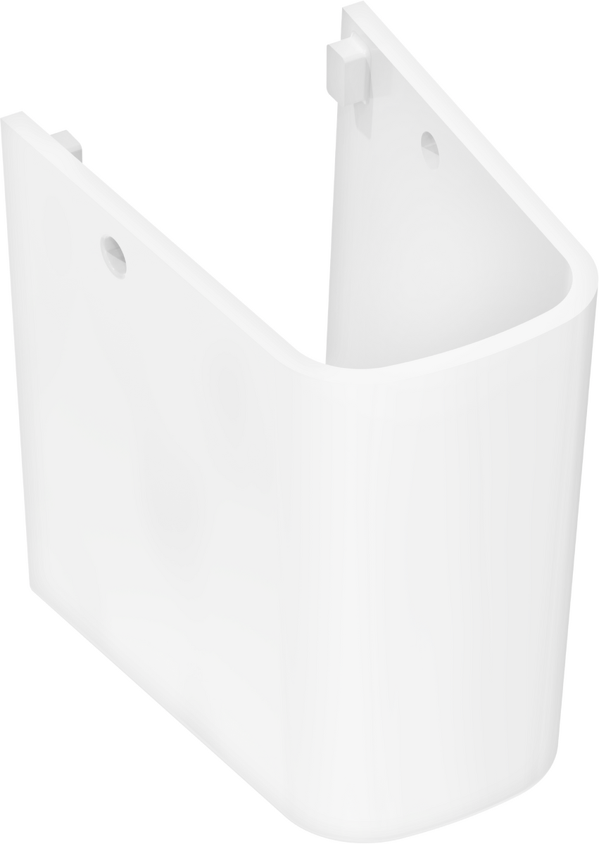 Picture of HANSGROHE Xanuia Q Half pedestal for handrinse basin/wash basin #60175450 - White
