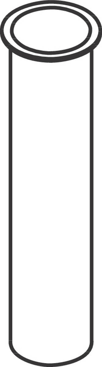 Bild von HANSGROHE Schiebrohr 1¼" 150 mm #96420000 - Chrom