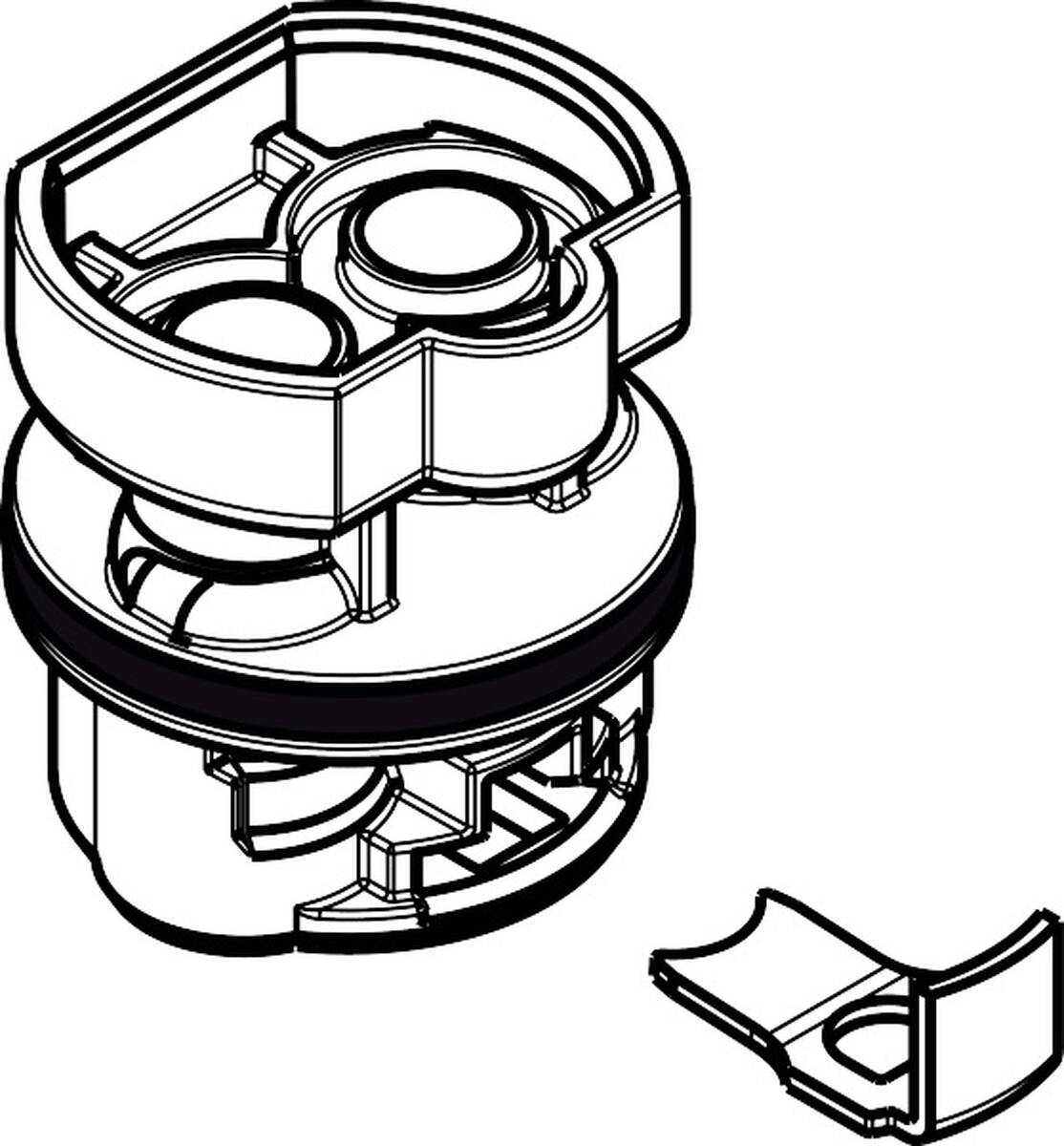 Picture of HANSGROHE Adapter for cartridge #92186000