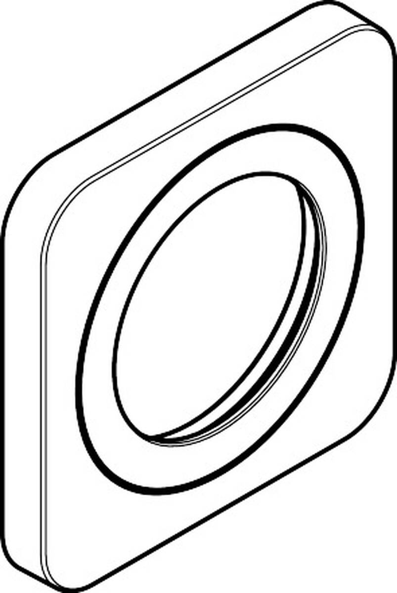 Bild von HANSGROHE Rosette für Griff #92334990 - Polished Gold Optic