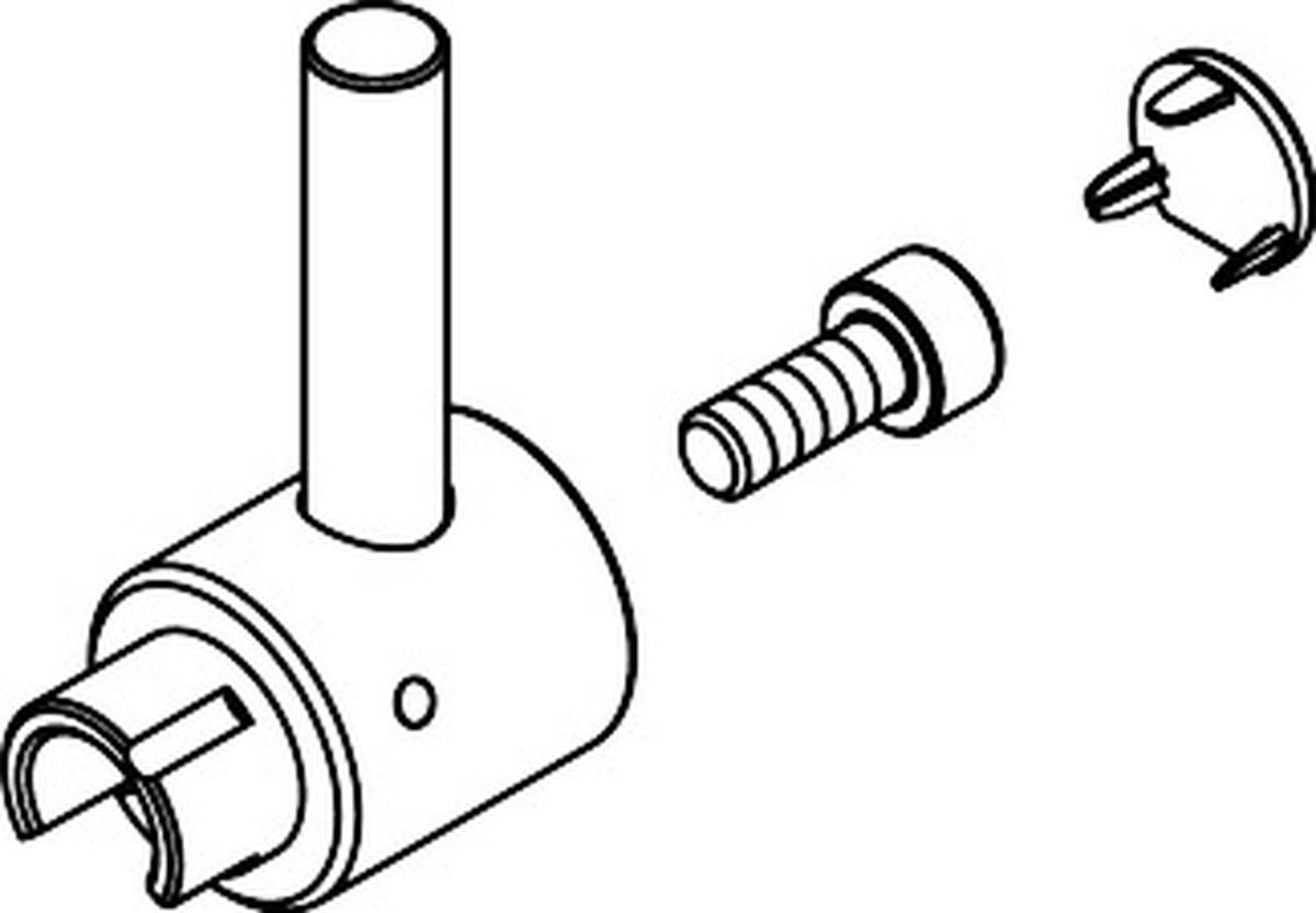 Bild von HANSGROHE Umstellhebel #92378000 - Chrom