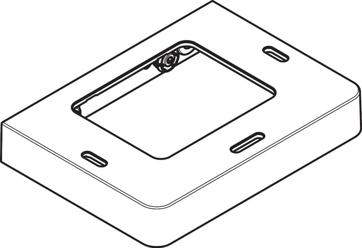 Picture of HANSGROHE Retaining element #92425800 - Stainless steel Optic