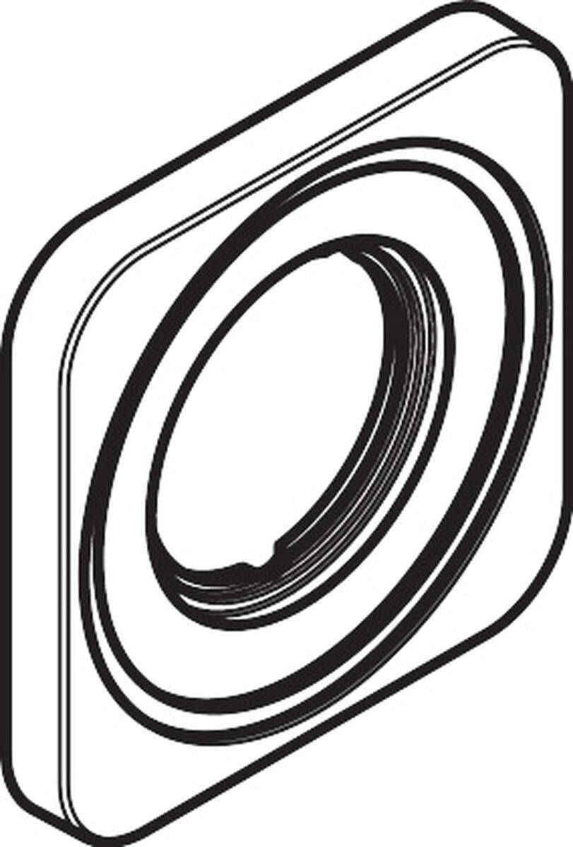 Obrázek HANSGROHE Rozeta #92359950 - kartáčovaná mosaz
