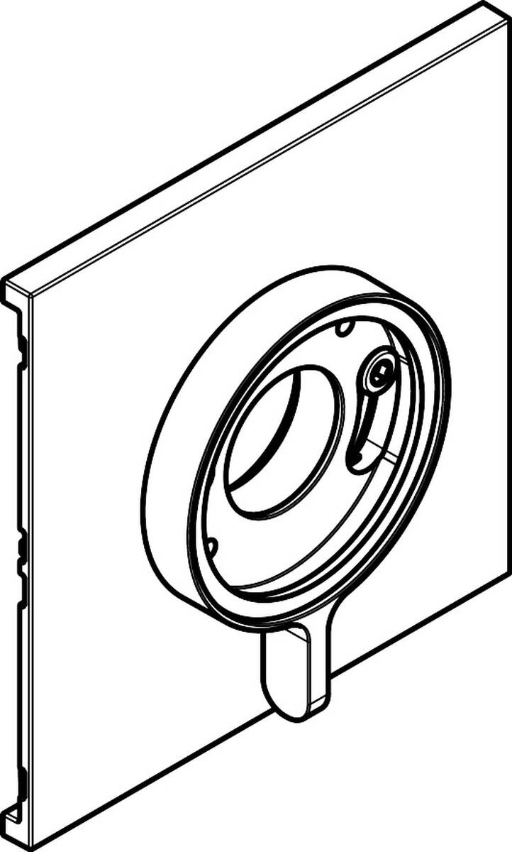 Bild von HANSGROHE Rosette #92599990 - Polished Gold Optic
