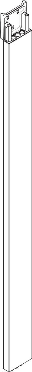 Bild von HANSGROHE Rohr inkl. Abdeckung (850 mm) #93409000 - Chrom