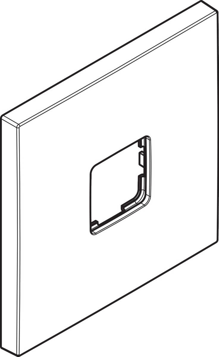 Bild von HANSGROHE Rosette 155 / 155 mm #93142000 - Chrom