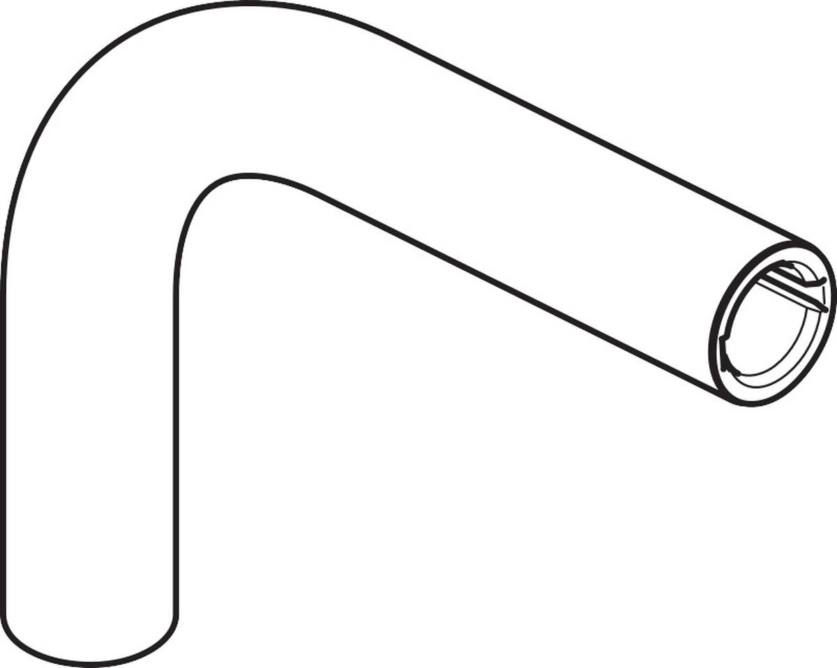Bild von HANSGROHE Auslauf kpl. #93175000 - Chrom